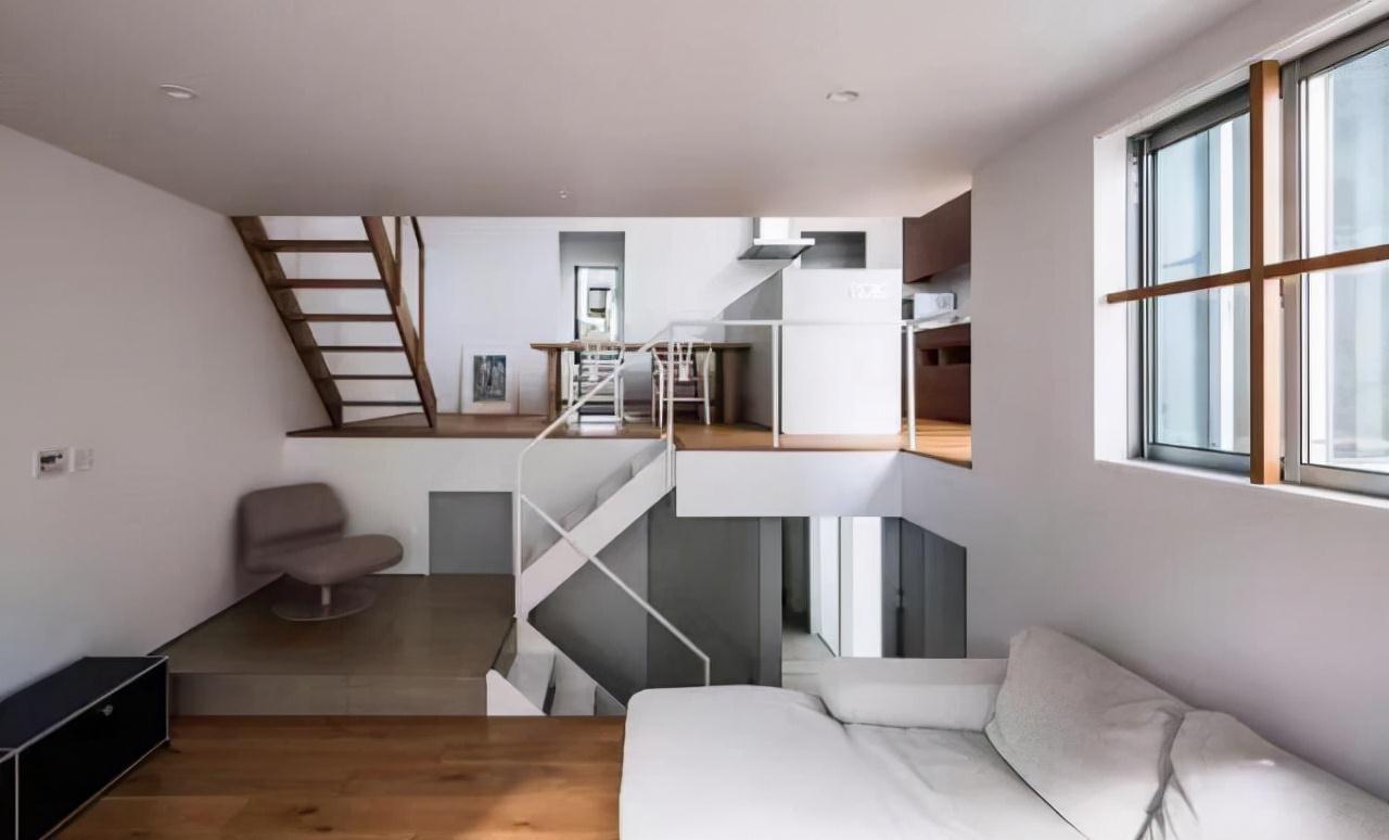 错层|日本的独栋小别墅,利用错层让面积扩大了2倍,瞬间变成大豪宅