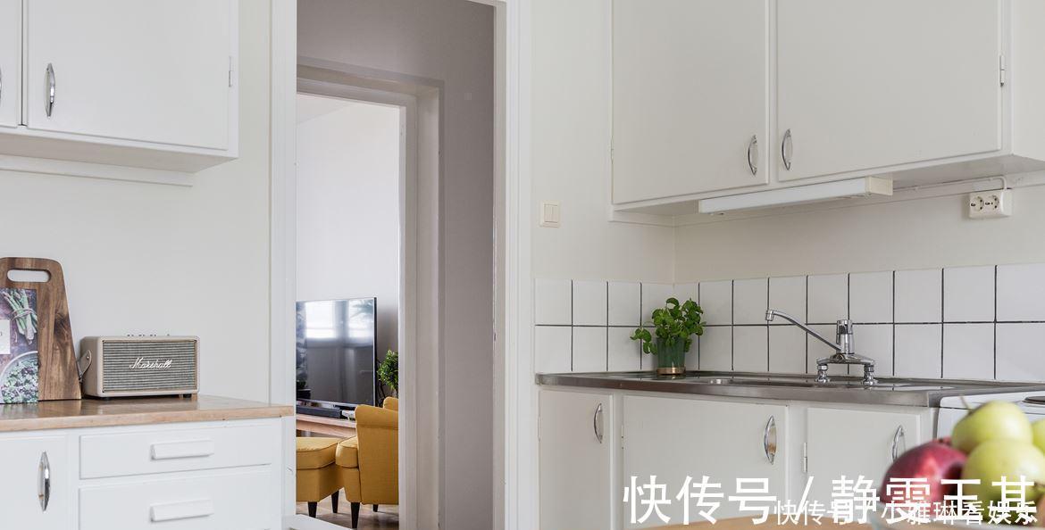 衣柜|晒父母57平小户型，全屋都很温馨，卫生间门口打衣柜太舒服了