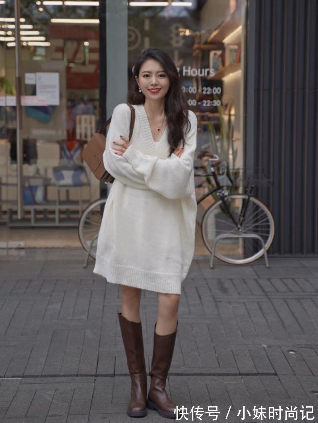 经验 优雅女人早秋都穿“连衣裙”,为你分享时髦的搭配经验,温婉知性