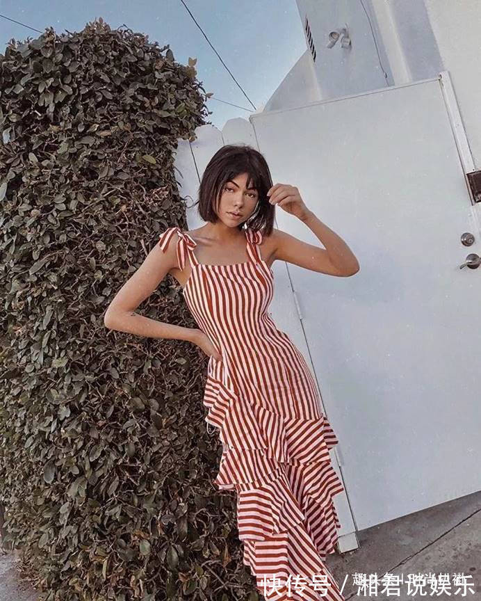 大长腿|再经典的条纹不会穿也是白搭,get这几种搭配,简单时髦又舒适