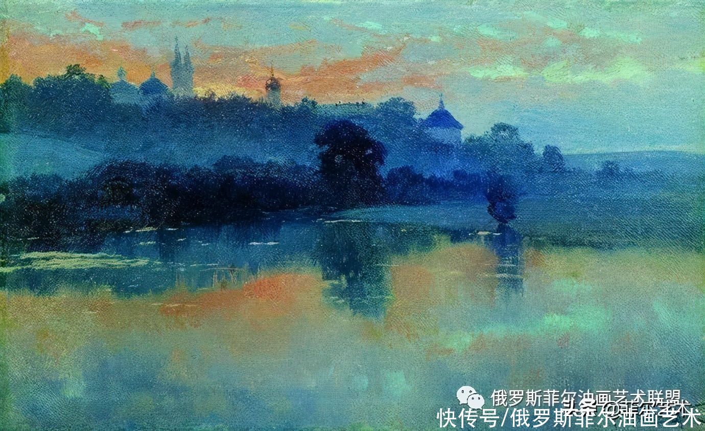 「经典作品」这风景油画是我的最爱！大气，磅礴，美醉了