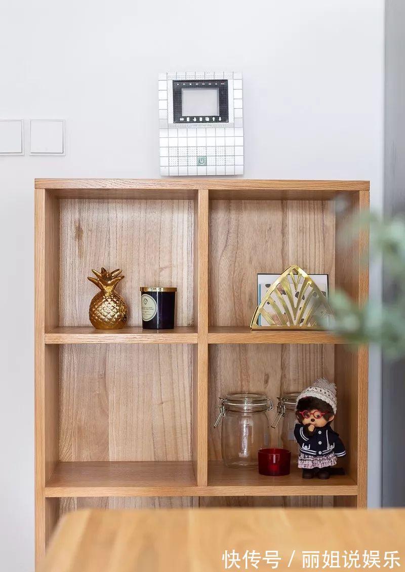 原木|77平简约风格装修设计,开放式餐厨设计,晒到朋友圈却被赞爆了!