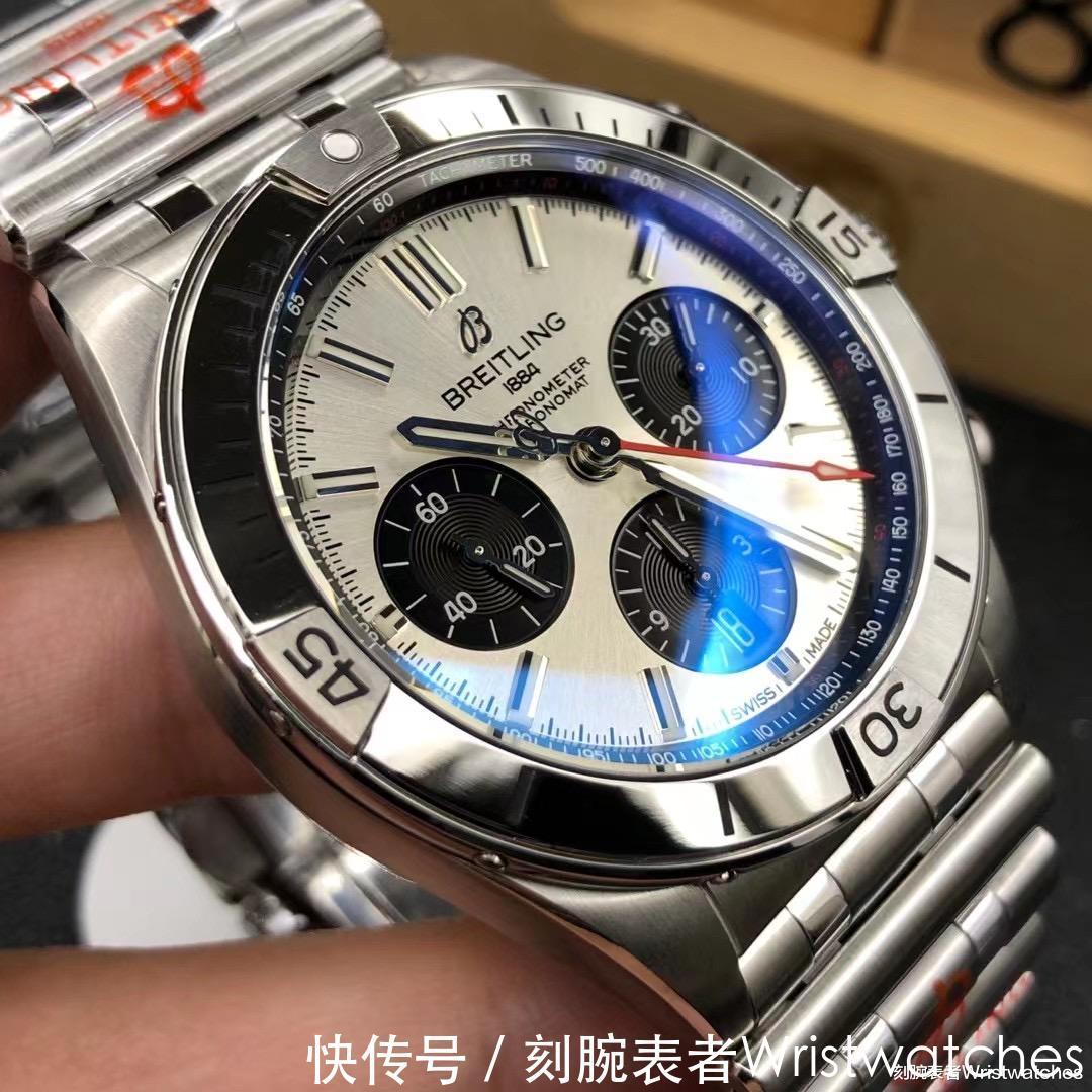 腕表|GF厂百年灵机械计时B01铜色计时腕表细节做工评测!