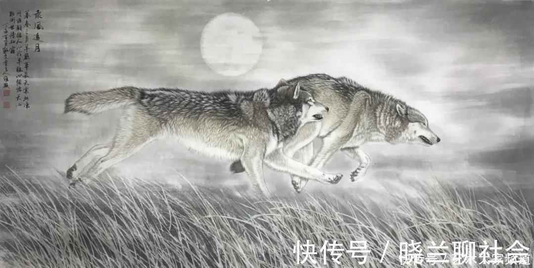 胡润&中国当代最具代表性艺术家——吕维超动物画作品赏析