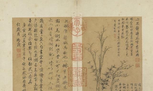 绘画#700年前的一张古画谱，被乾隆独自珍藏，寥寥几笔却甚为可贵