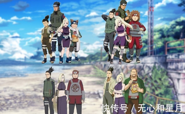 鸣人|十二小强20年的变化历程，第七班出了2位火影，第十班几乎没变