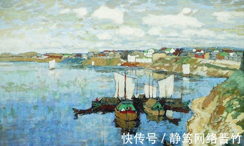 康斯坦丁|俄罗斯印象派画家,康斯坦丁诺维奇加勒巴多夫,油画作品欣赏