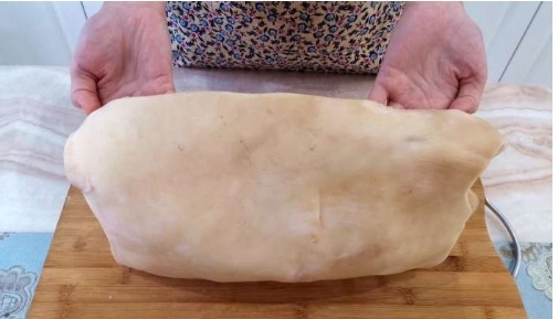 猪皮这样吃才叫爽,不炒也不炸,一次做一锅,一锅都不够吃