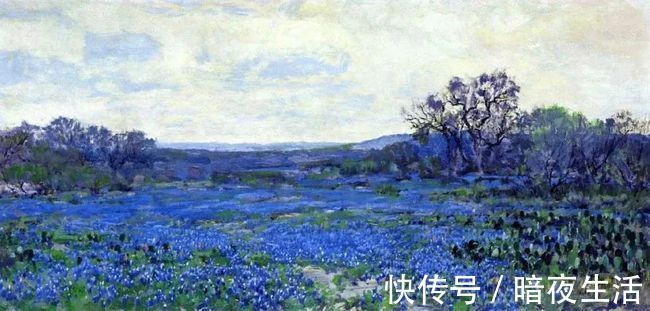 绘画@蓝调印象派风景油画，每一幅都令人寻味！