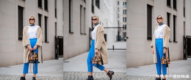 高级|有品位的女人,秋冬更爱穿大衣+长裤,知性优雅又时尚高级