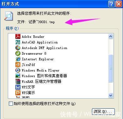 选择|tmp文件如何打开