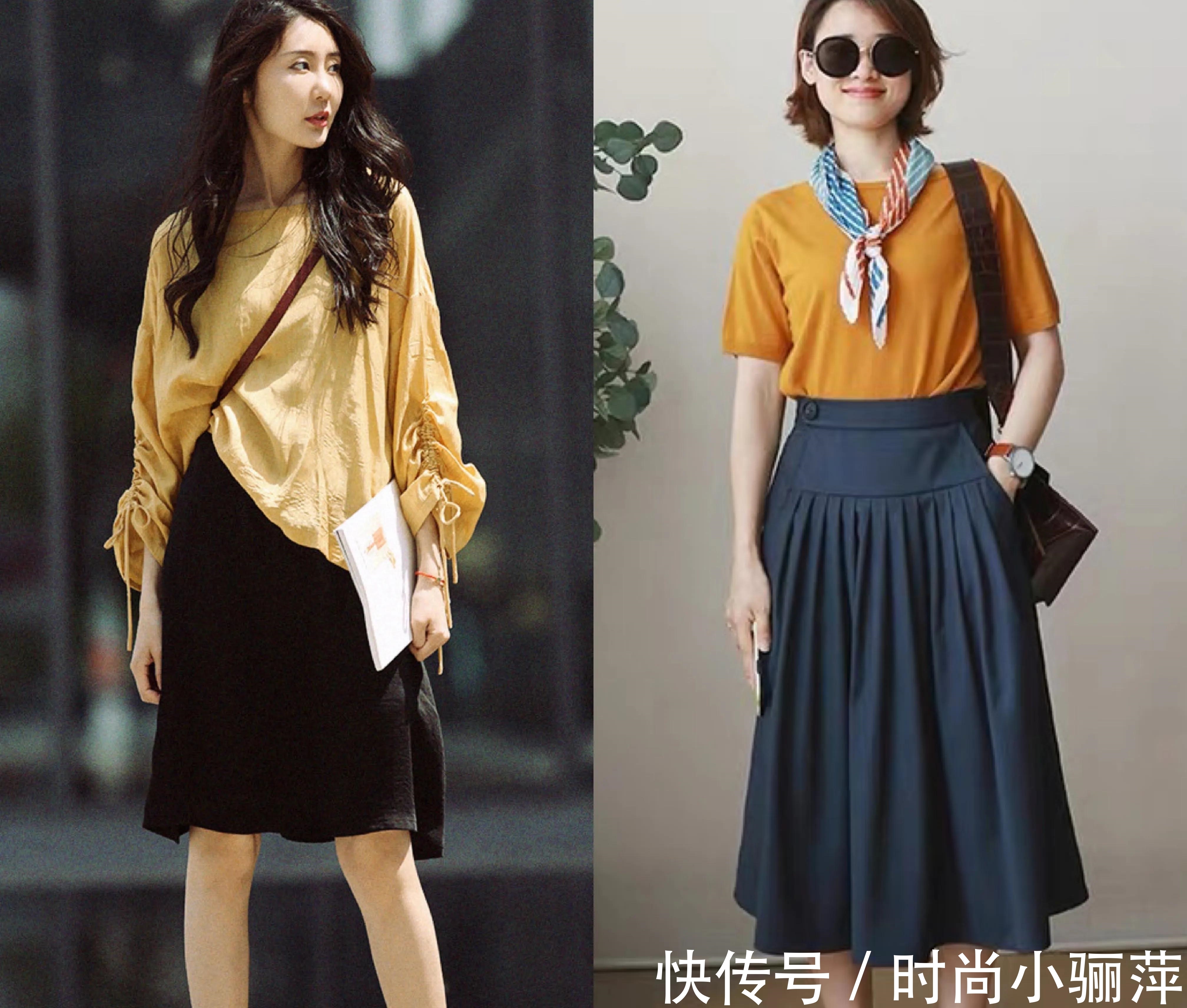 女人|天热了，“半裙”建议这几款，40岁女人穿温婉动人，太养眼了