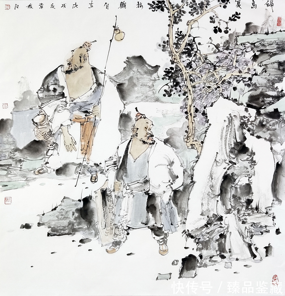 常俊 · 中国画作品赏析|画外之境 | 优秀奖