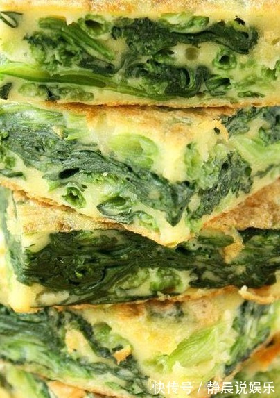 菠菜鸡蛋饼|此菜1块钱一大把,比吃肉健康,堪比喝5杯牛奶,小孩长个要多吃