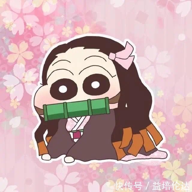 小新|鬼灭之刃:全员变蜡笔小新,祢豆子太可爱,只有他小新也驾驭不了