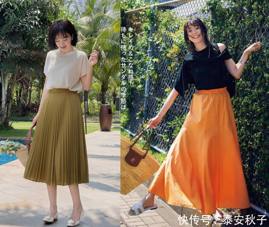 穿搭|6月里的“清甜温柔风”穿搭示范:清凉、好看,很美嫩!