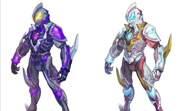 大神|大神重新绘制捷德奥特曼银河初升形态,紫色的捷德好帅气