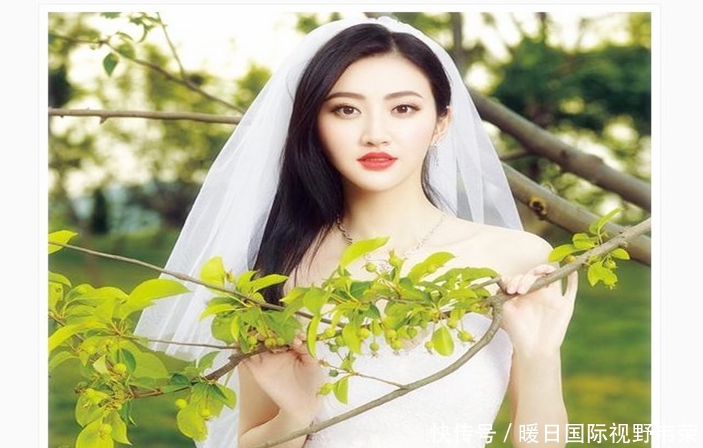 女星拍婚纱照,哪个美到你心中?