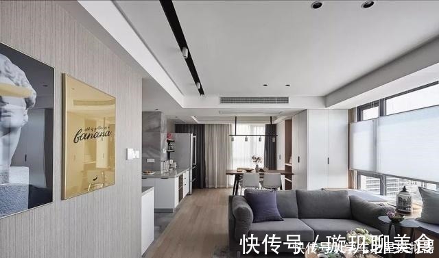 书桌|一样的80㎡,他家装修出的效果为什么这么宽敞,超大客厅真棒!