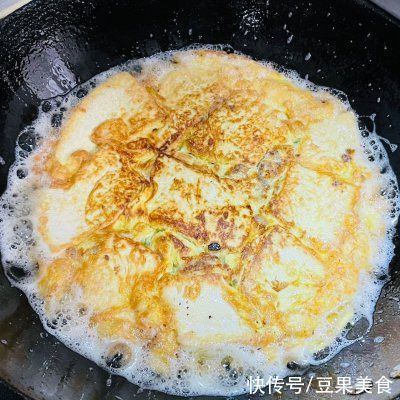 好吃到飞起的「锅塌豆腐」，这样做0失败