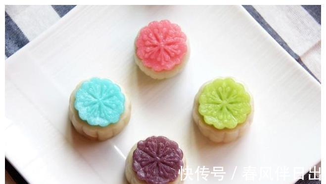 糯米粉|月饼新做法,不用烤箱,不用面粉,软糯Q弹,好吃不胖零失败