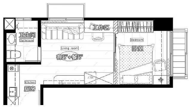 大户型|30㎡精致小宅,轻享6大功能区,实用性不输大户型!