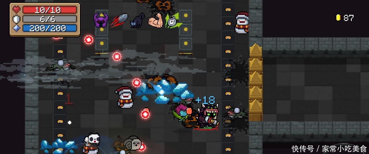 元气|元气骑士只要这些因子在手,通关不用愁,冻得首领小怪直发抖