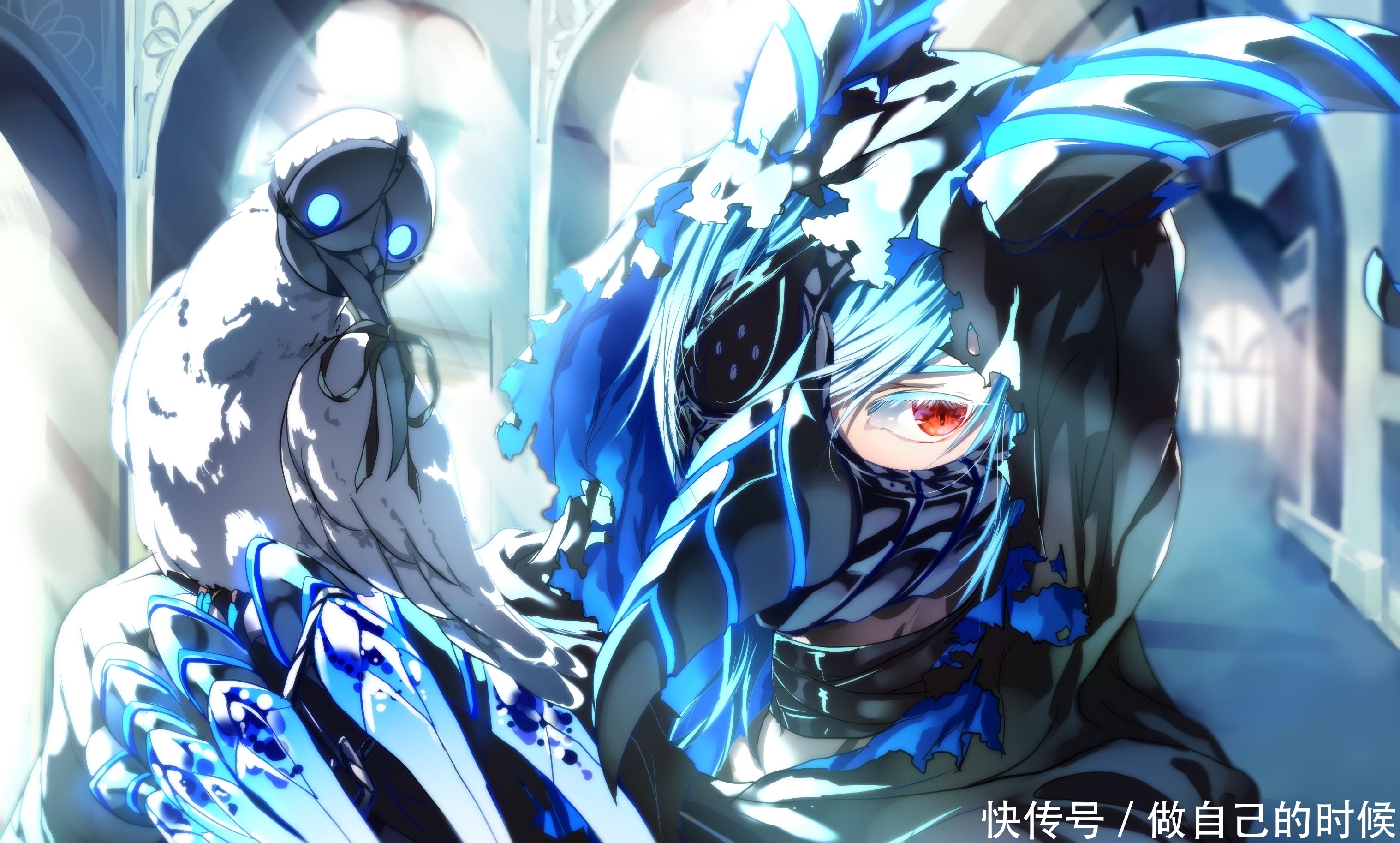 Pixiv,可怕却充满魅力。鸟嘴面具插画特辑