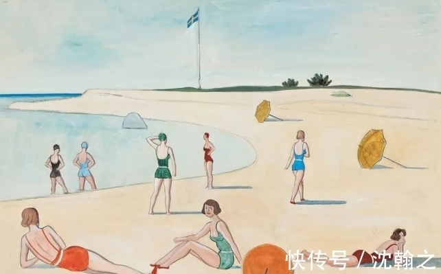 画家|瑞典富二代画家的北欧童话,莫兰迪色透着最清澈的纯真