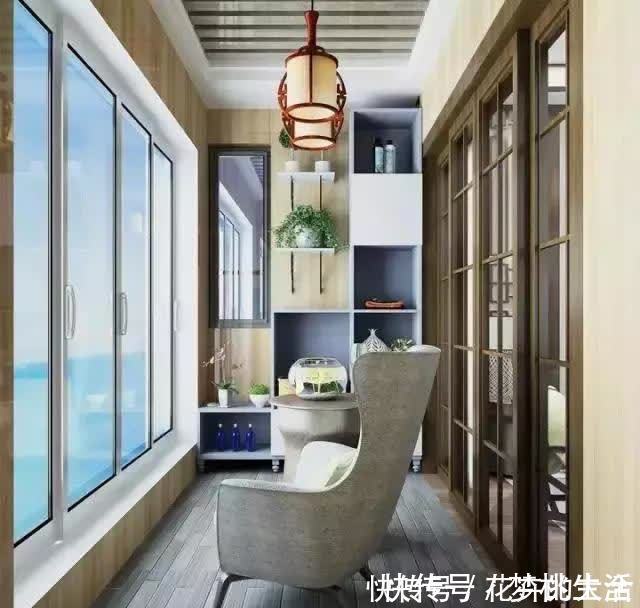 装修|我家阳台只晒衣服用,参观别人的房子后,后悔自己早装修了!