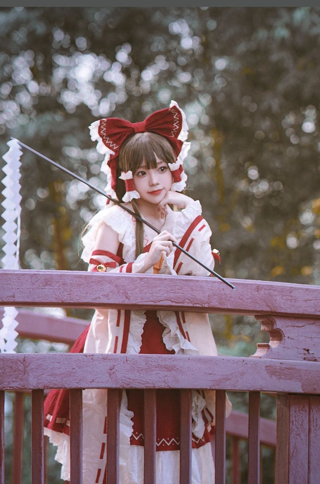 东方project|cos:东方project红白巫女@如月夏巳