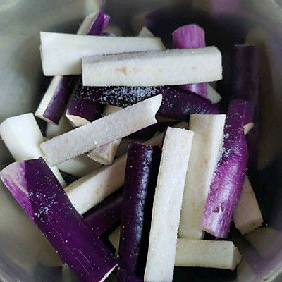 肉末茄子盖浇饭