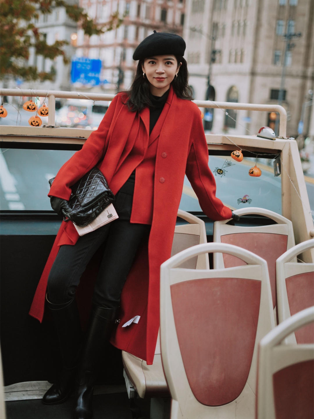 大衣|想保暖就试试“羊毛大衣”,瞧素人博主的穿搭,优雅时尚又显贵