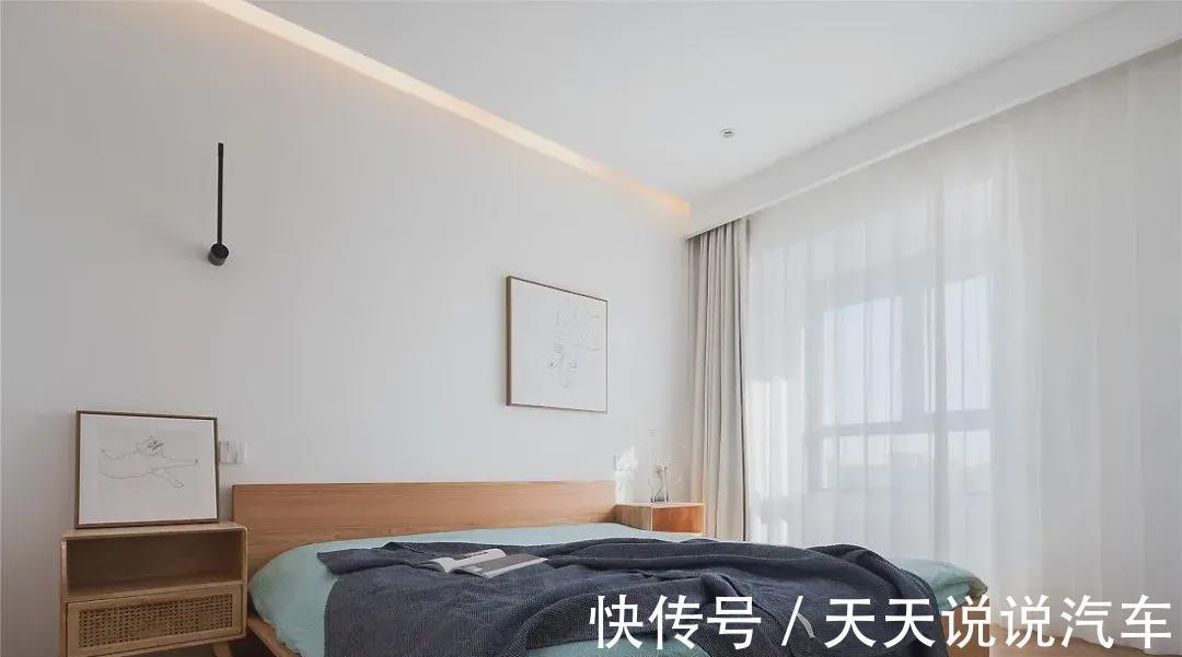 餐边柜+|96㎡简约北欧风，极简即美，这是什么神仙装修