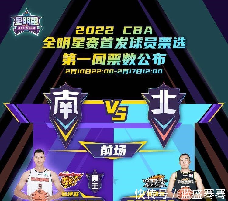 任骏飞|全明星首周投票结果易建联票王 首发广东五虎PK辽宁五将!
