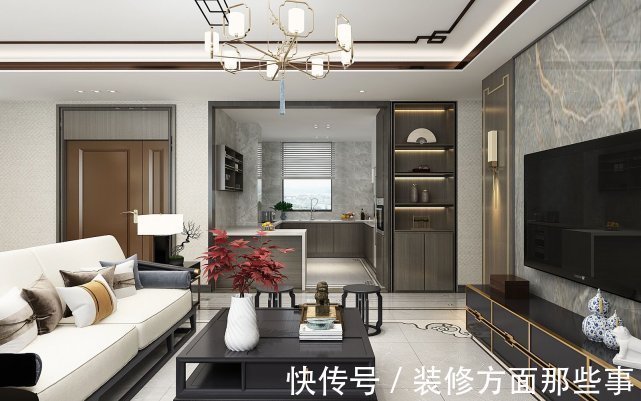 中式|180平现代中式四居室,既有中式的稳重,又有简约风的时尚自由