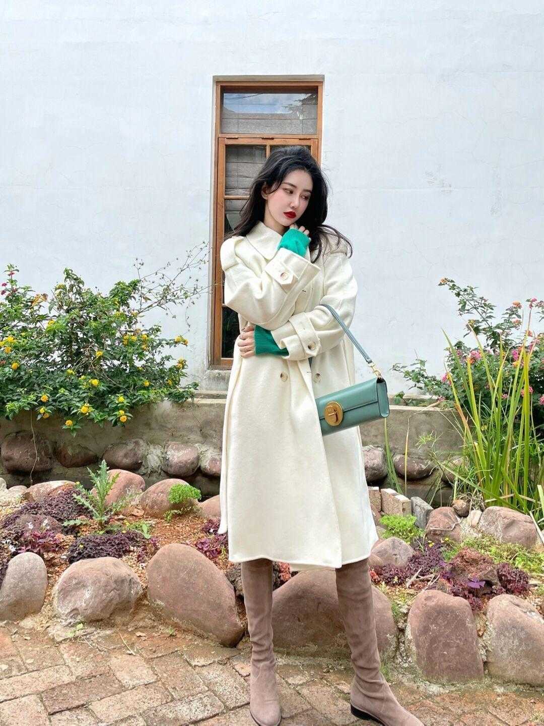大衣|复古高雅的大衣搭配,带你梦回民国