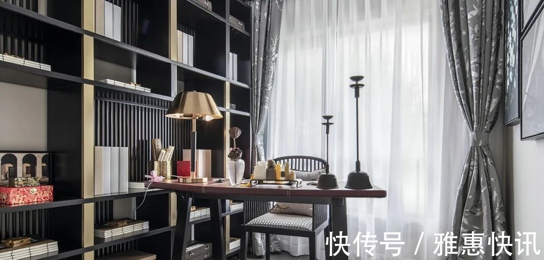 浅灰色调|145㎡现代新中式风,全屋淡雅柔美,时尚又有韵味