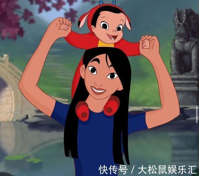 茉莉公主|迪士尼公主和王子的宝宝长什么样?照片曝光后,网友:生了个自己