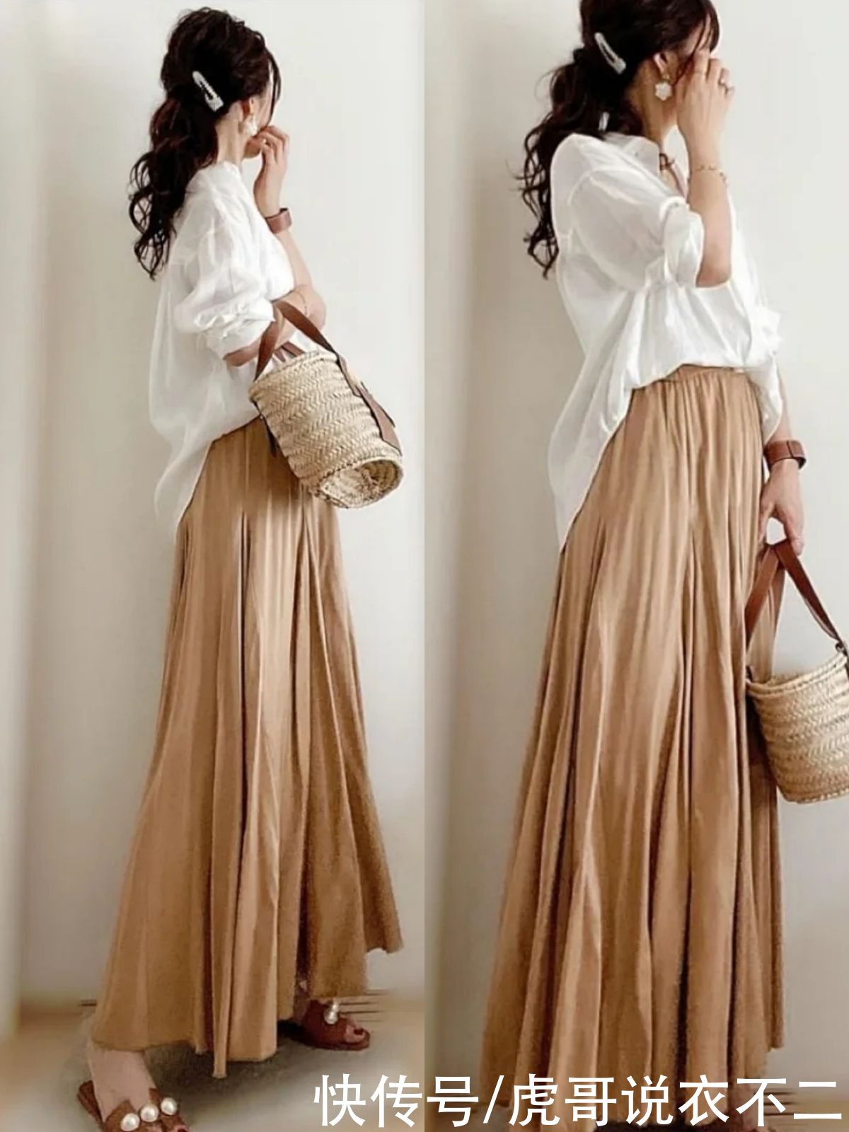 小衫|太喜欢日本小姐姐的优雅穿搭，简约甜美又时尚，轻松穿出好气质