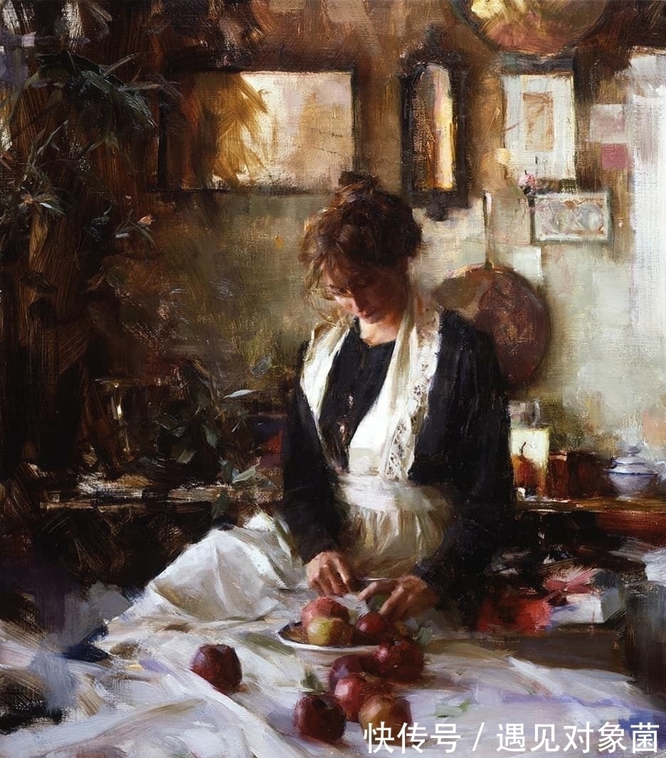 ·施密德@教科书式的经典画作,英国女王都赞赏不已的“大触之神”理查德