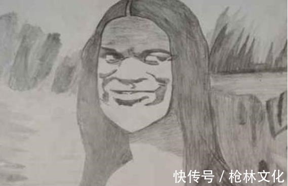 美术生@美术生画一半画不下去了,随意收尾堪称“神操作”,老师被逗笑