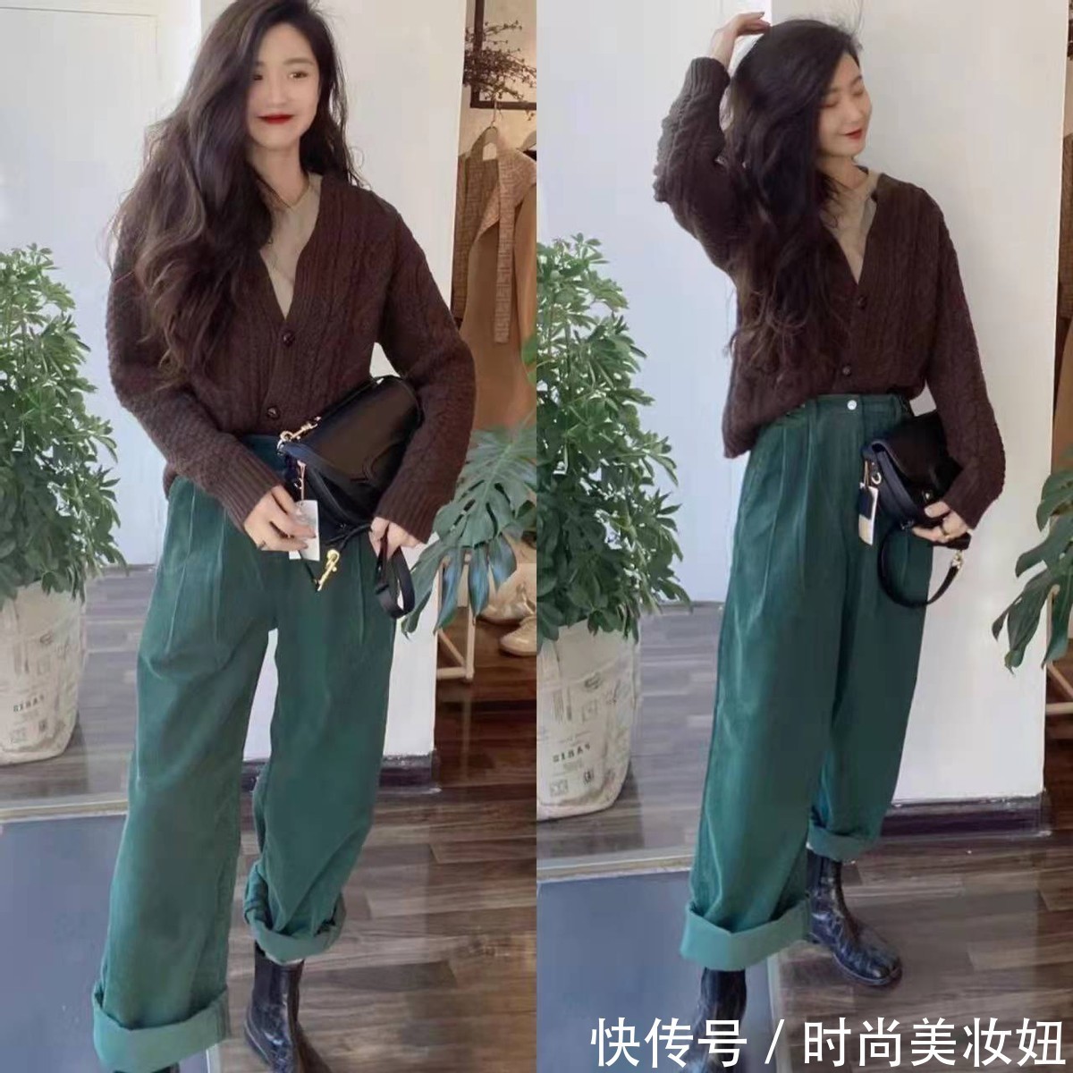 时尚度|“奶奶的毛衣”别急着扔,试试这些搭配方法,减龄不说还很洋气