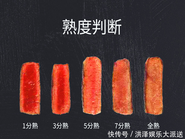 三分熟牛排内部温度