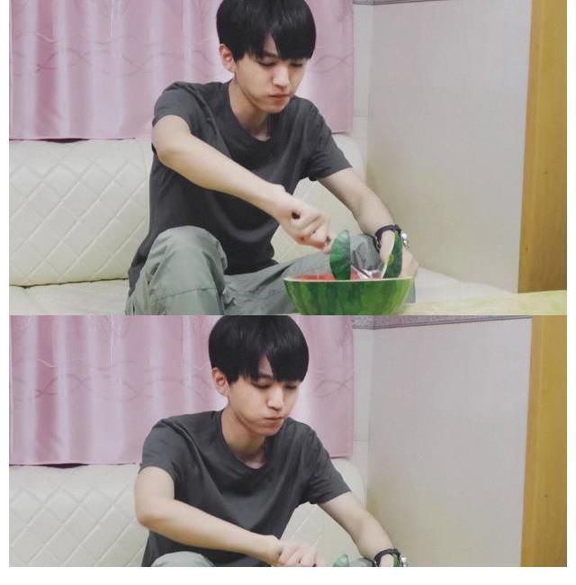 vlog|王俊凱吃西瓜vlog