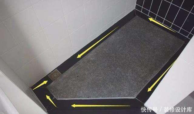 积水|卫生间地面不要做斜坡了，有钱人都设计这种代替，下水快又防滑