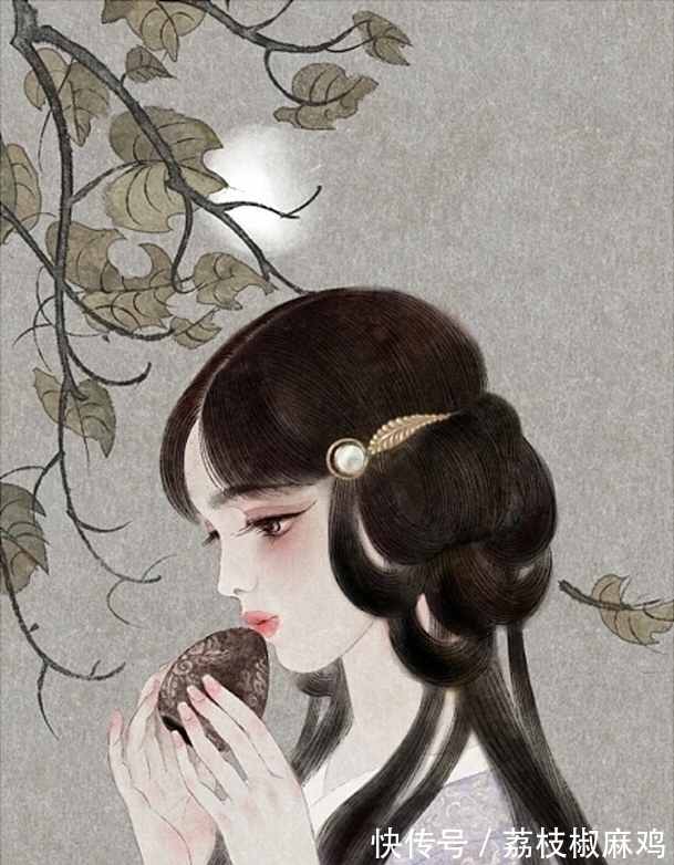 绘画#清华大学才女尧立,她笔下的插画,美到让人窒息