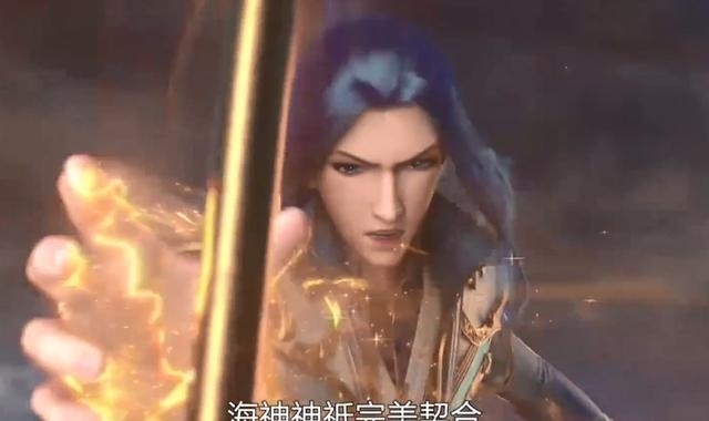 修罗神|《斗罗大陆》唐三完成九考,魂环修为提升五万年,修罗神造型霸气