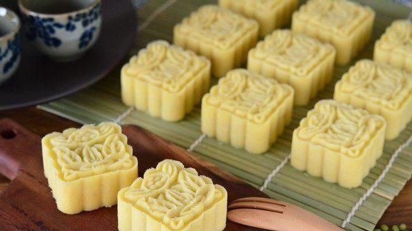 自制“绿豆糕”,不加一滴水,不用烤箱,吃着比买的香