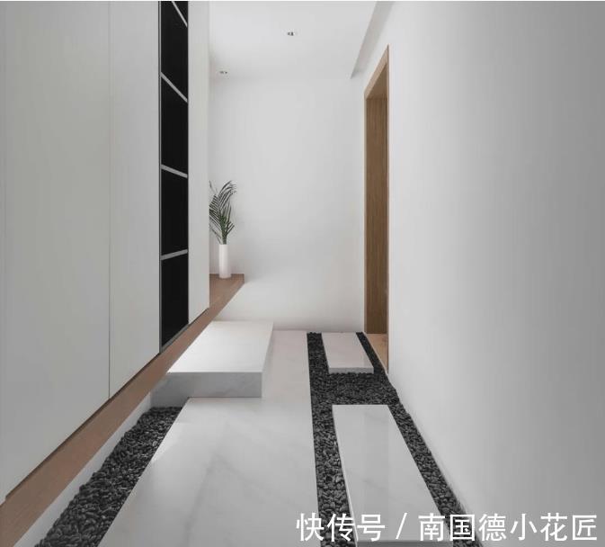 大理石|进门玄关就眼前一亮，这个130平的家，总造价62万